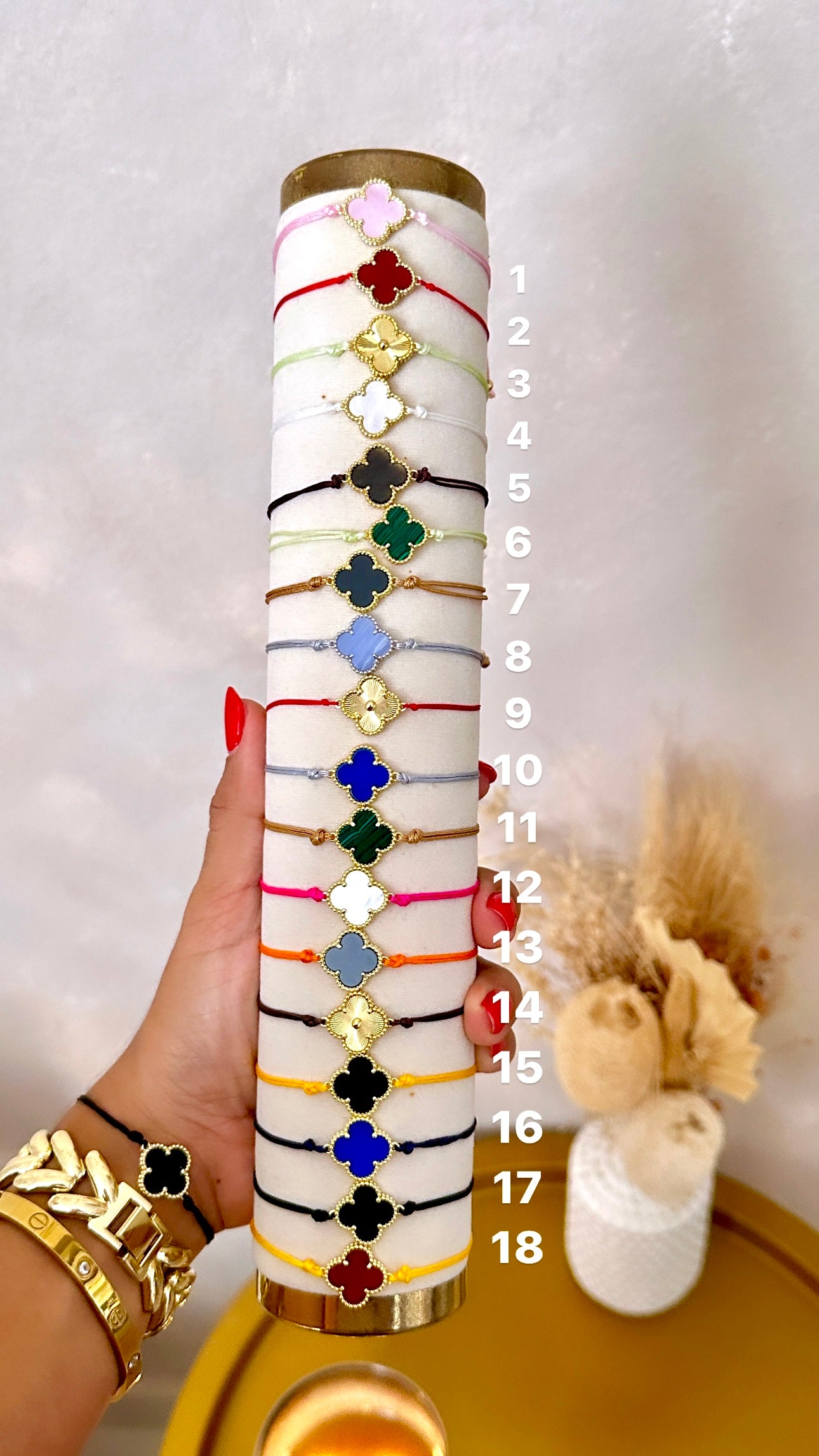 Color Flowers Bracelet