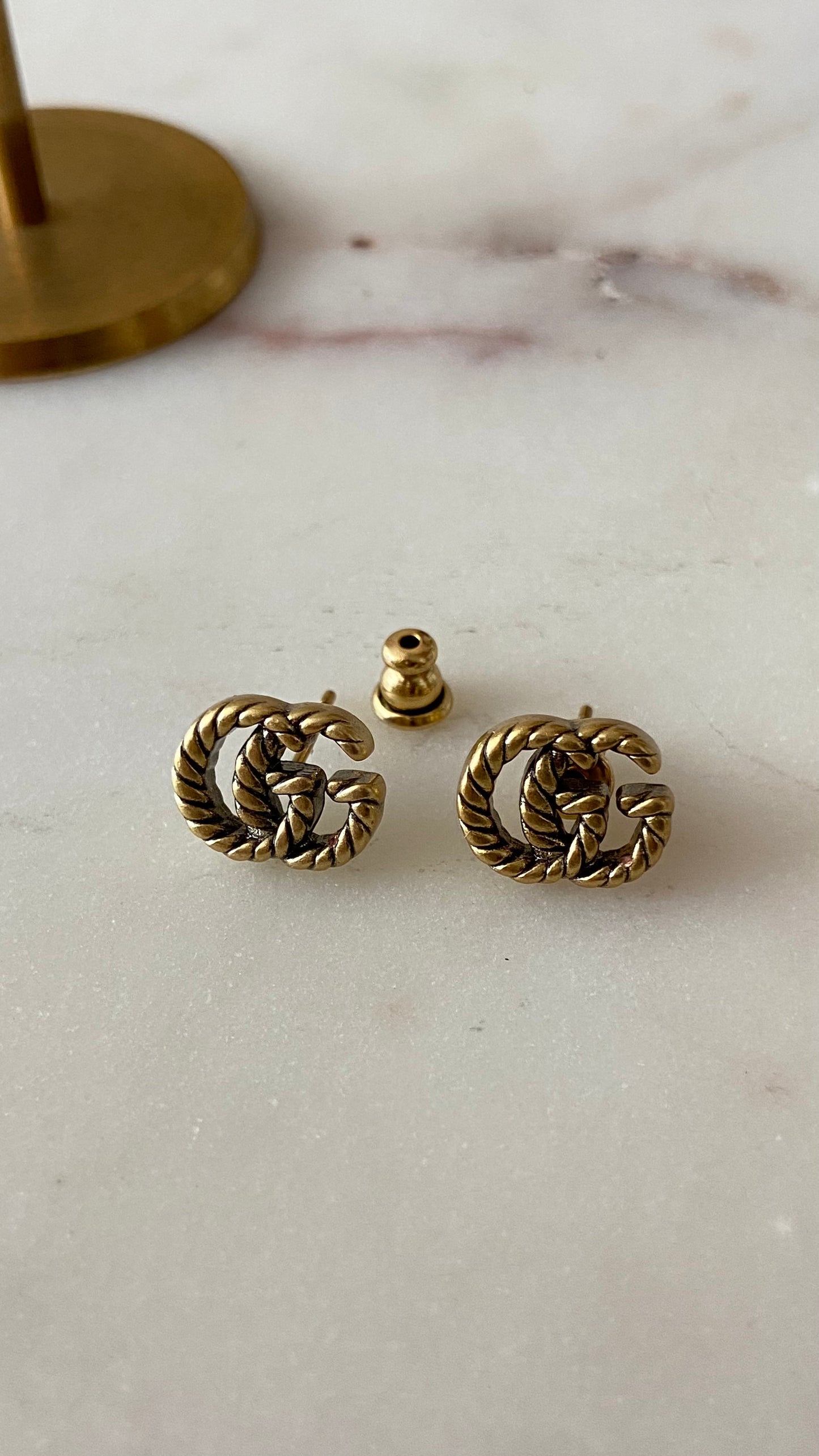 Vintage Gold Studs