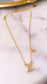 Gold Zirconia Necklace