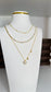 White & Gold Necklace