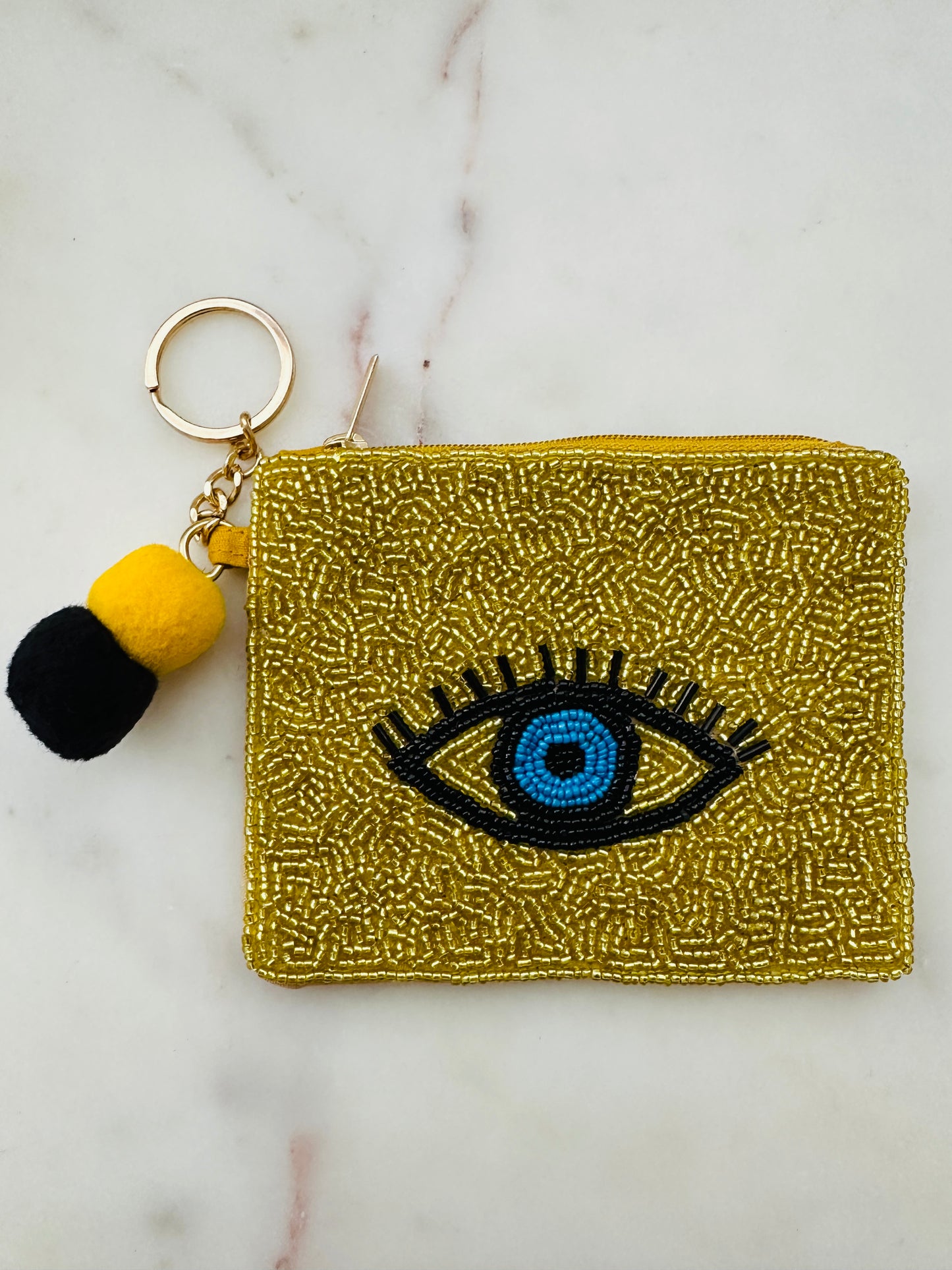 Gold EvilEye 🧿 Coin Purse 👛