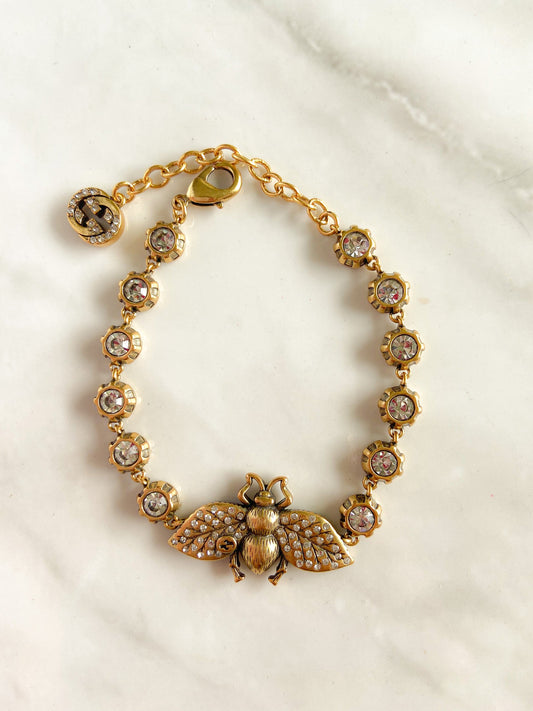 Bee Crystal Bracelet