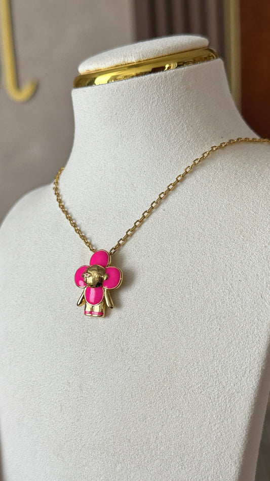 Vivi Fashion Pink Necklace