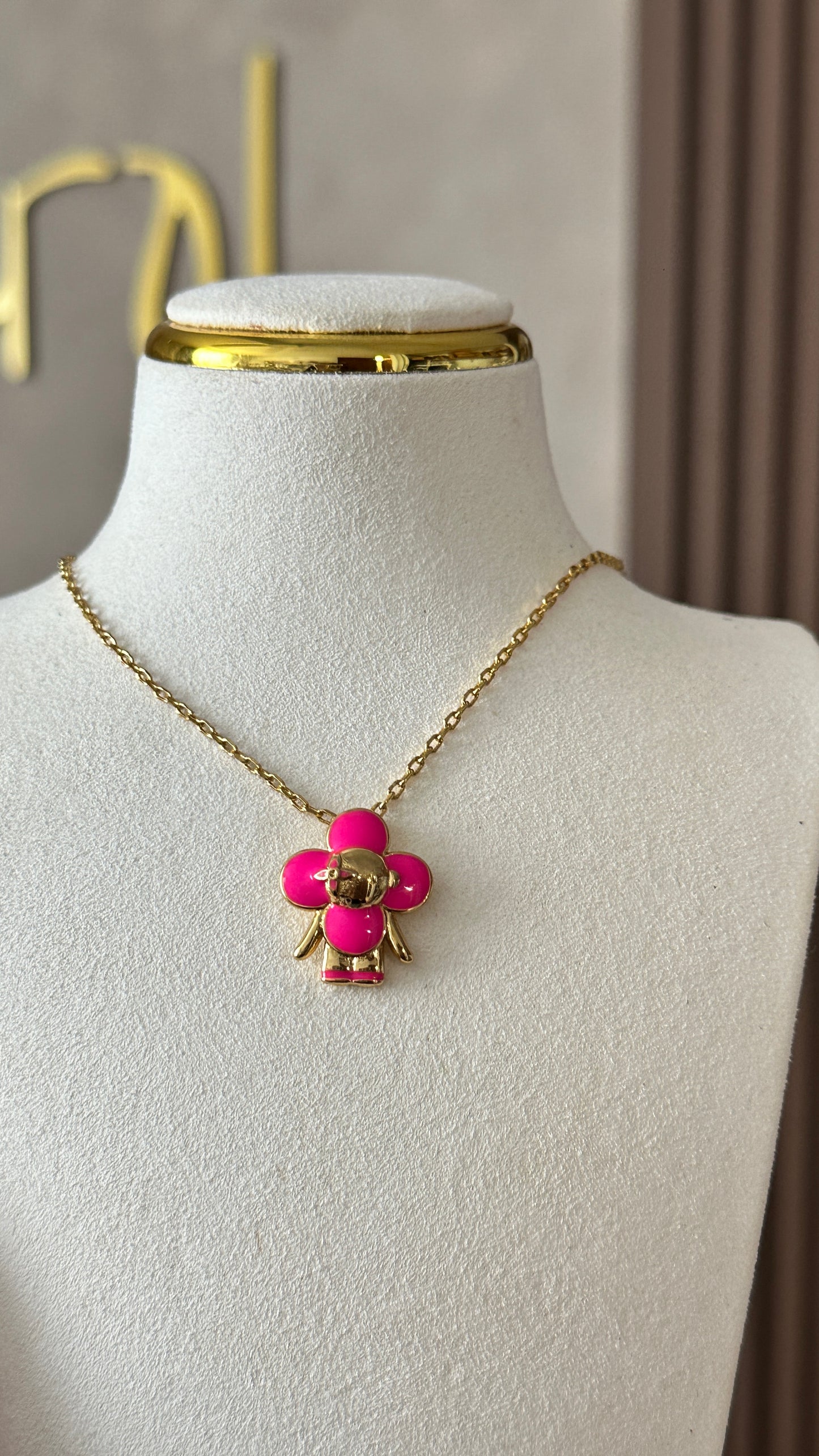 Vivi Fashion Pink Necklace