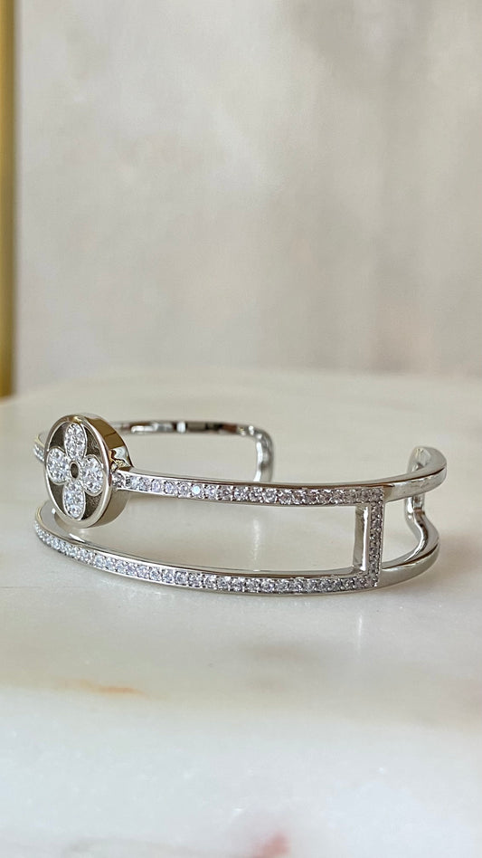 Silver ✨ Adjustable bangle