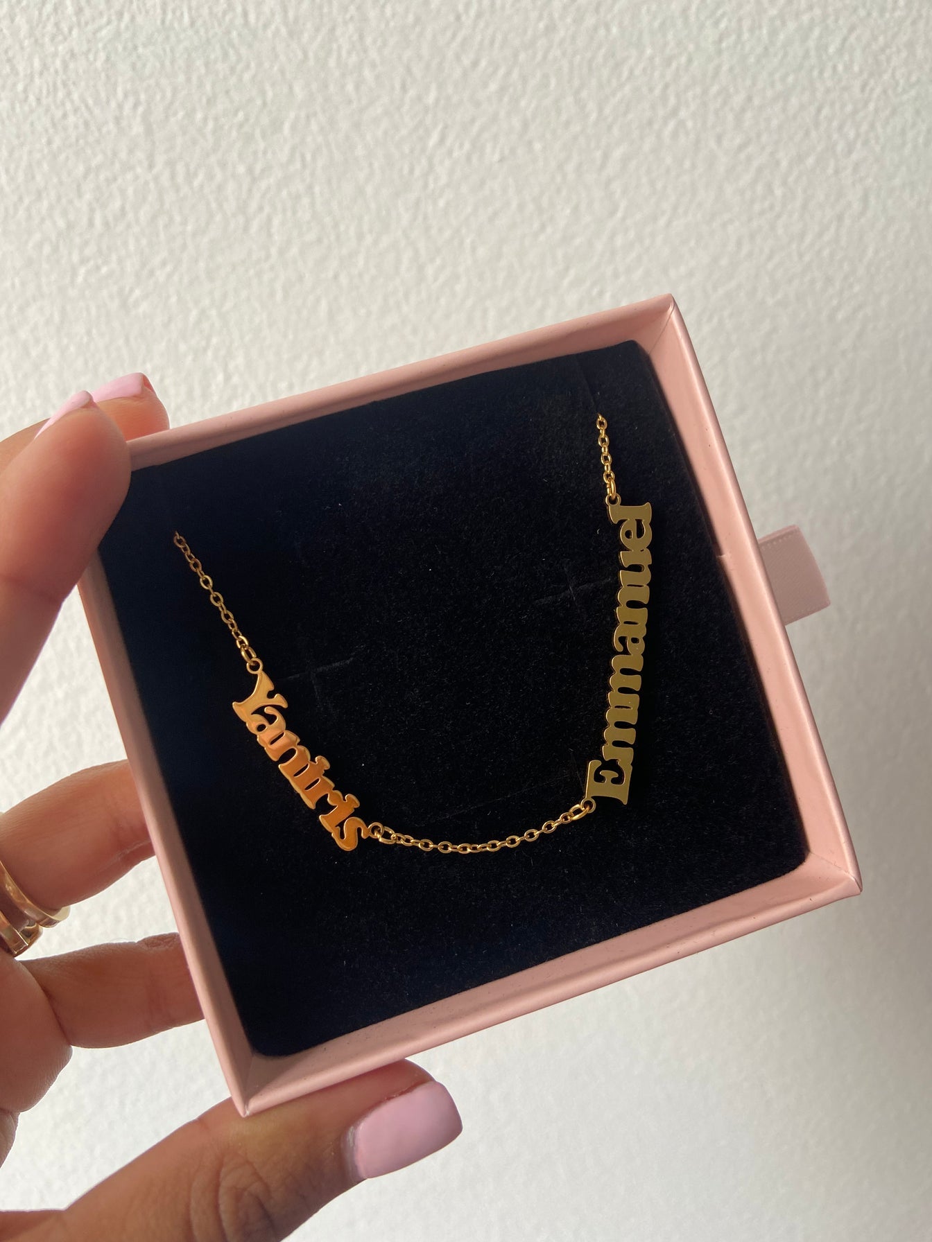 Two Names Necklace
